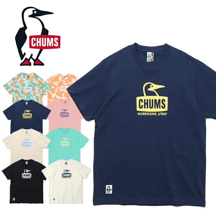 チャムス Tシャツ レディース チャムス CHUMS CH01-2278 BOOBY FACE T-SHIRT ブービー フェイス Tシャツ 半袖 トップス アウトドア キャンプ フェス メンズ レディース ユニセックス 7カラー 国内正規 2024SS