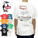 20%OFFセール チャムス CHUMS CH01-2352 CHUMS FACTORY T-SHIRT T-SHIRT チャムスファクトリーTシャツ バックプリント 半袖 トップス アウトドア キャンプ フェス メンズ レディース ユニセックス 8カラー 国内正規 2024SS