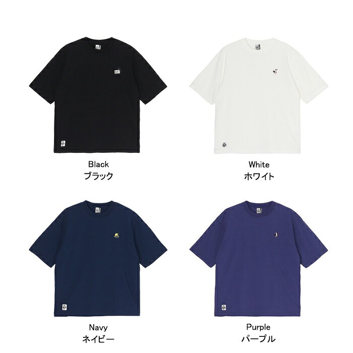 【SALE/即日発送】チャムス CHUMS CH01-2523 CHUMS EMBROIDERY T-SHIRT【20%OFF】チャムス エンブロイダリー Tシャツ 半袖 刺繍 トップス ブービー ブービーバード ボックス ロゴ アウトドア キャンプ 海 山 グラフィック メンズ レディース ユニセックス 国内正規 2025SS demodesports-10001857 DEMODE SPORTS サンプル画像2