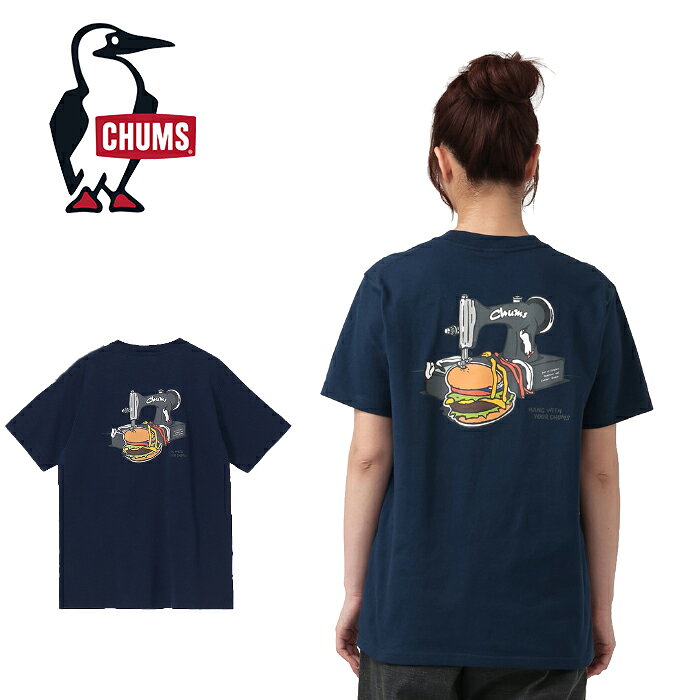 楽天市場】チャムス Tシャツ（カラーネイビー）（Tシャツ・カットソー