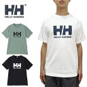 ヘリーハンセン Tシャツ メンズ ヘリーハンセン HELLY HANSEN HH62415 S/S HH LOGO TEE ショートスリーブ HHロゴ ティー Tシャツ アウトドア キャンプ セーリング マリン スポーツ メンズ レディース 店舗限定 速乾 半袖 3カラー 国内正規 2024SS