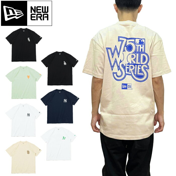 10%OFFセール ニューエラ NEW ERA SS CT TEE 14121884 14121891 14121892 14121893 14121894 14121895 14121896 14121906 半袖 コットン Tシャツ MLB 刺繍 ロゴ アパレル メジャー NY ヤンキース LA ドジャース ベースボール メンズ レディース 半袖 8カラー 国内正規 2024SS