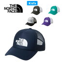 ザ ノースフェイス THE NORTH FACE NNJ02409 KIDS' LOGO MESH CAP キッズ ロゴ メッシュ キャップ アウトドア キャンプ ジュニア 男の子 女の子 子供服 カモ 迷彩 通気 帽子 5カラー 国内正規 2024SS