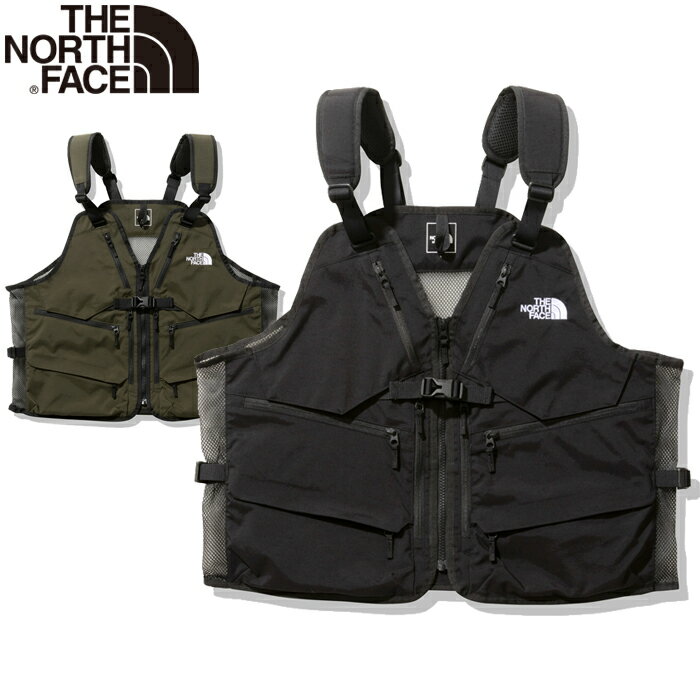 ザ ノースフェイス THE NORTH FACE NP22231 GEAR MESH VEST ギア メッシュ ベスト アウトドア キャンプ ジャケット マルチポケット トップス フィッシング メンズ レディース 焚火 耐久 2カラー 国内正規 2022SS