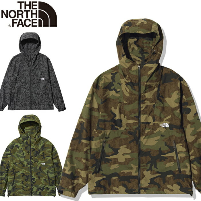 10%OFFセール ザ ノースフェイス THE NORTH FACE NP71535 NOVELTY COMPACT JACKET ノベルティ コンパクトジャケット カモ 迷彩 ナイロン マウンテンパーカー 登山 撥水 防水 携帯 パッカブル アウトドア アウター メンズ 3カラー 国内正規 2022FW