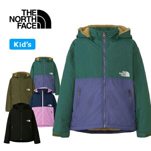 30%OFFセール ザ ノースフェイス THE NORTH FACE NPJ72257 COMPACT NOMAD JACKET (キッズ) コンパクトノマドジャケット キッズ 裏地フリース マウンテンパーカー アウトドア アウター ジュニア 男の子 女の子 子供服 撥水 防風 軽量 100～150cm 4カラー 国内正規 2023FW