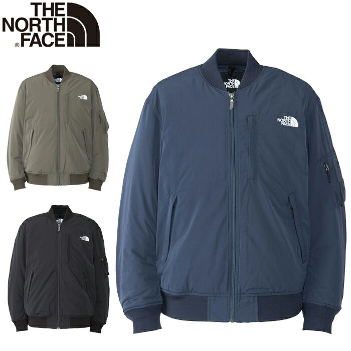 30%OFFセール ザ ノースフェイス THE NORTH FACE NY82334 INSULATION BOMBER JACKET インサレーション ボンバー ジャケット MA-1 Q3 キュースリー ミリタリー アウトドア アウター メンズ 中綿 撥水 防寒 保温 3カラー 国内正規 2023FW