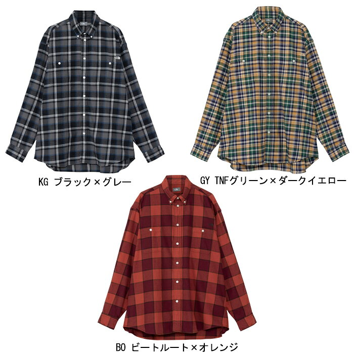 【SALE/即日発送】ザ・ノース・フェイス THE NORTH FACE NR62431 L/S FROSTFORGE FLANNELSHIRT【20%OFF】ロングスリーブ フロスト フォージ フランネルシャツ ボタンダウンシャツ トップス ストリート アウトドア キャンプ メンズ レディース 吸湿 速乾 長袖 国内正規 demodesports-10000992 DEMODE SPORTS サンプル画像2