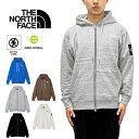 ザ ノースフェイス THE NORTH FACE NT12335 SQUARE LOGO FULLZIP スクエア ロゴ フルジップ パーカー スウェットパーカー ジップパーカー 裏毛 吸汗 速乾 アウトドア メンズ トップス 5カラー 国内正規 2024SS