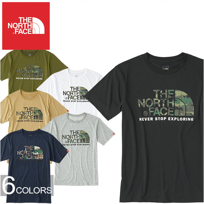 THE NORTH FACE CAMOUFLAGE LOGO TEE