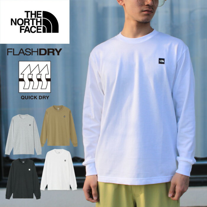 NT32441 THE NORTH FACE ザ・ノース・フェイス L/S SMALL BOX LOGO TEEロングスリーブ スモール ボックスロゴ ティー Tシャツ ロンT スクエアロゴ トップス アウトドア キャンプ 海 山 川 メンズ レディース ユニセックス 速乾 長袖 国内正規 2026SS