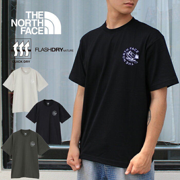 【SALE/新入荷】ザ・ノース・フェイス THE NORTH FACE NT32660 S/S HOLIDAY CAMP TEE【10%OFF】ショートスリーブホリディキャンプティー（ユニセックス） Tシャツ 速乾 半袖 トップス ライフスタイル アウトドア キャンプ 海 山 川 メンズ レディース 国内正規 2026SS