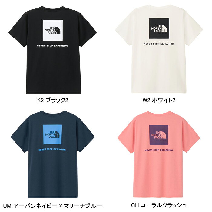 【新入荷】NTW32447 THE NORTH FACE ザ・ノース・フェイス S/S BACK SQUARE LOGO TEE（レディース）【20%OFF】ショートスリーブバックスクエアーロゴティー Tシャツ スクエアロゴ 速乾 半袖 トップス アウトドア キャンプ 川 山 海 レディース 4カラー 国内正規 2026SS demodesports-10002144 DEMODE SPORTS サンプル画像2