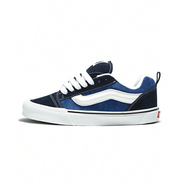 バンズ VANS VN0009QCNWD KNU SKOOL ニュースクール スウェード キックス シューズ スニーカー ローカット スケボー メンズ レディース ヴァンズ 靴 ネイビー/トゥルーホワイト 国内正規 2025SS