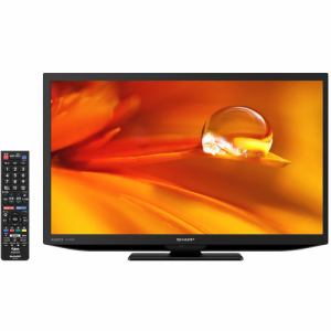 SHARP シャープ【2T-C24DE-B】2TC24DE-B　24型地上・BS・110度CSデジタル ハイビジョン　LED　液晶テレビ （ブラック） (別売USB HDD録..