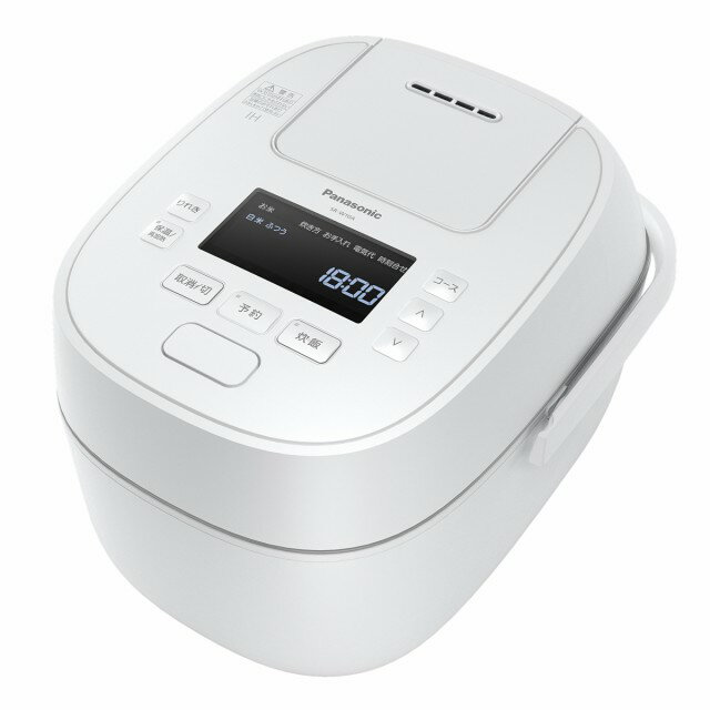 おどり炊き ECJ-XW100 Panasonic　パナソニック【SR-W10A-W】SRW10A-W　変圧力IHジャー　炊飯器（5.5合炊き）　ホワイト　可変圧力おどり炊き【KK9N0D18P】