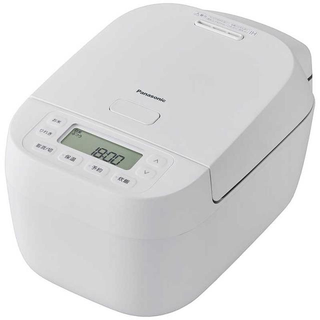 Rakuten - Panasonic　パナソニック【SR-N210D-W】SRN210D-W　炊飯器 5.5合 IHジャー 備長炭釜 ホワイト【KK9N0D18P】