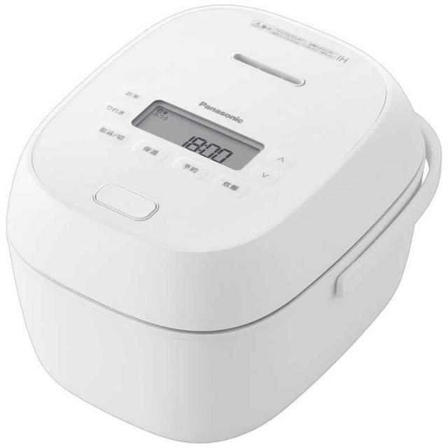 【5年延長保証加入が無料】Panasonic　パナソニック【SR-C206E-W】SRC206E-W　炊飯器 3.5合 IHジャー 備長炭釜 ホワイト【KK9N0D18P】
