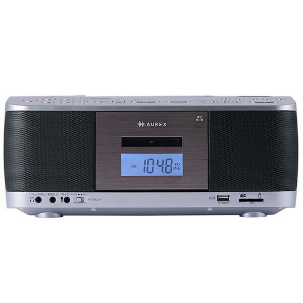 東芝　TOSHIBA　【AX-KCR70-S】AXKCR70-S　AUREX [CDラジカセ(ワイドFM対応 / Bluetooth対応)]【KK9N0D18P】