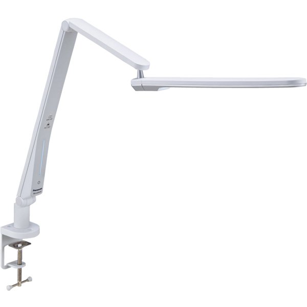 Rakuten - 【5年延長保証加入が無料】Panasonic パナソニック【SQ-LC570-W】SQLC570-W　LEDデスクスタンド パルック クランプタイプ ホワイト【KK9N0D18P】