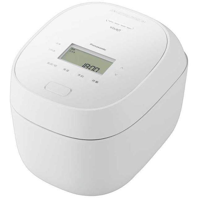 Rakuten - 【5年延長保証加入が無料】Panasonicパナソニック【SR-N518E-W】SRN518E-W 炊飯器 1升 おどり炊き 可変圧力IHジャー ホワイト【KK9N0D18P】