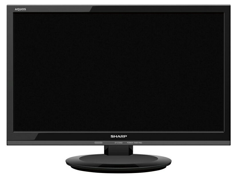 楽天市場】シャープ 19V型 液晶 テレビ AQUOS 2T-C19DE-Bの通販