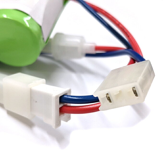 N2-CS 相当品(同等品) 2.4V2000mAh ※変換コネクター仕様 ※ ヒューズ付き │ 誘導灯 非常灯 バッテリー 防災 電池 交換電池 交換バッテリー 互換バッテリー 互換品 相当品 同等品 互換 相当 同等 ＜年度シール付き＞ denchiya-bekkan-10070532 商材館 楽天市場店 サンプル画像3