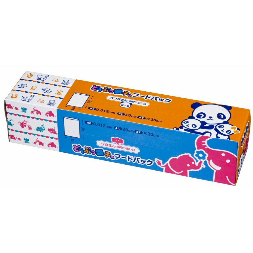 ジャパックス 純正品 CR370どうぶつ親子のフードパック2in1 40枚 4562161952650 ジャパックス 1個