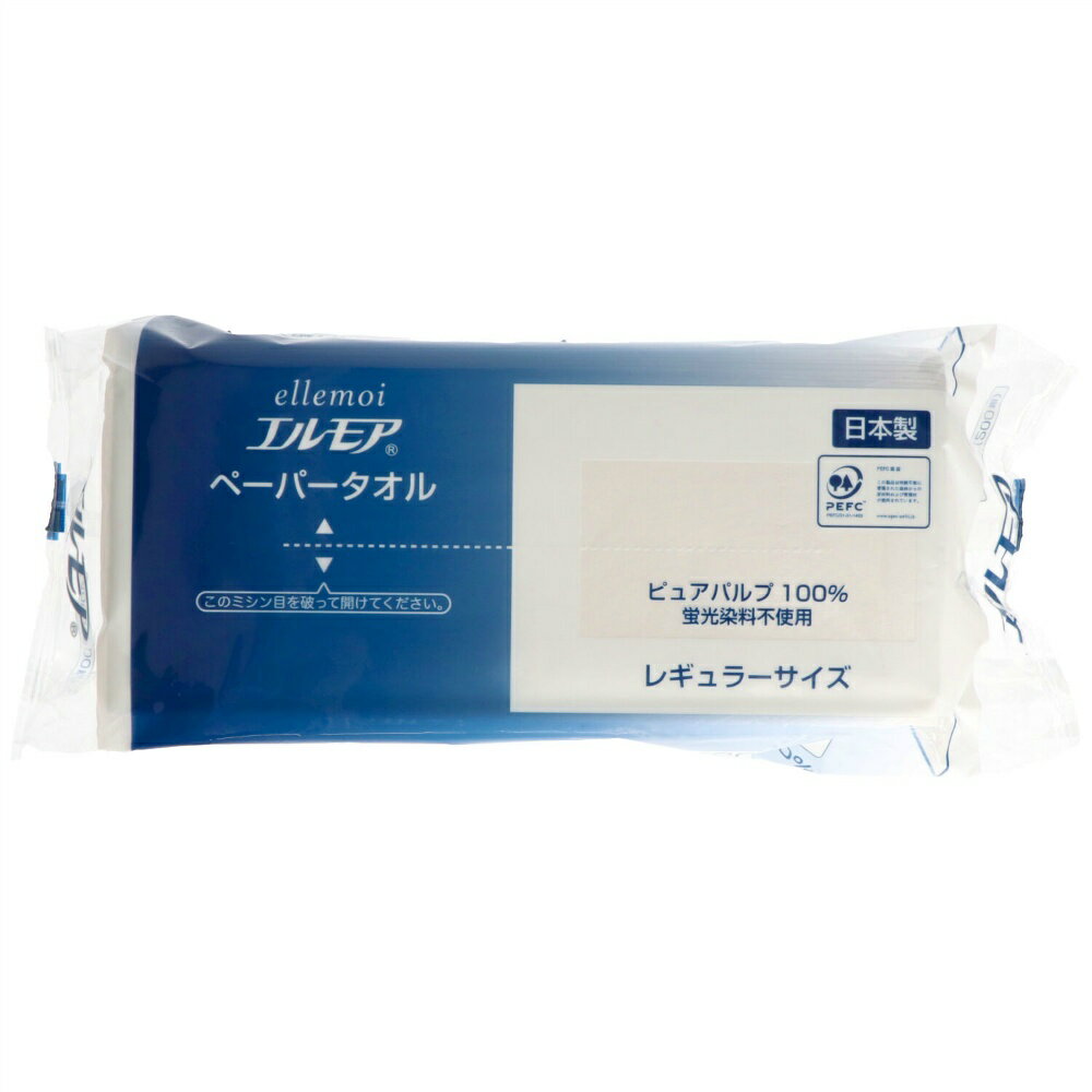 カミ商事 純正品 エルモア ペーパータオル レギュラーサイズ200組 4971633171329 カミ商事 1個