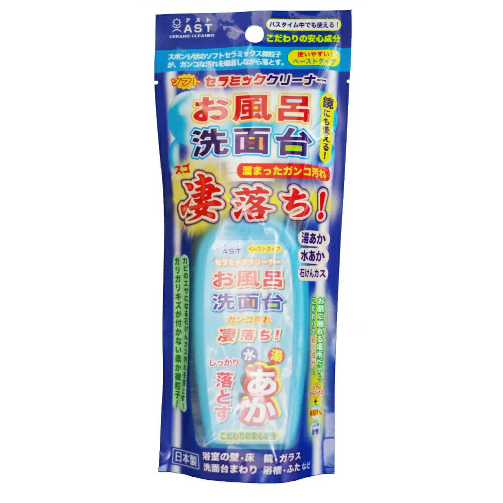 アスト 純正品 お風呂・洗面台ガンコ汚れ凄落ち 4995742003456 アスト 1個