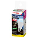 LDA4N-G-E17/S/40W2 LED電球 ミニクリプトン形 昼白色 配光角 180 ° 東芝ライテック ( TOSHIBA )
