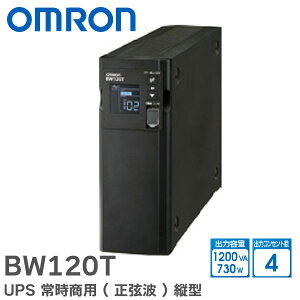 BW120T  UPS  (  ) 1200VA / 730W ķ UPSξ֤ҤܤǤ狼LCDܤ̡ ȽUPS BW꡼  ( OMRON ) UPS ̵Ÿ֡ ߸ˤ 