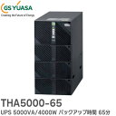 THA5000-65 GSユアサ UPS 5000VA/4000W 長時間バックアップタイプ バックアップ時間 65分 商用同期常時インバータ給電方式 Acrostar THAシリーズ【代引不可 時間指定不可】