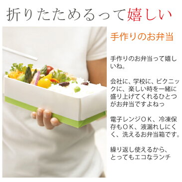 ランチボックス お弁当箱 スタンダード レギュラー R ランチ フラット オ・ベントウ 弁当箱 おにぎり 遠足 キッズ DM便 HO.H. ホーショー +d アッシュコンセプト