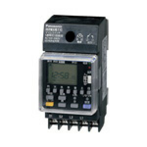 パナソニック■形番:TB792K□タイムスイッチ□動作周期:年間式□駆動方式:電子式□出力方式:タイマー出力□定格電圧:AC100-240V□消費電力:1.5W□接点構成:1a□出力(抵抗負荷):15A