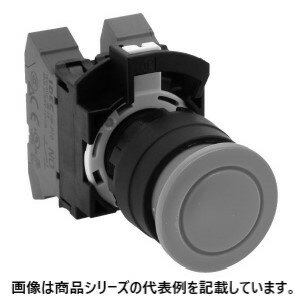 IDECΦ22 HWシリーズ Push-in式 押ボタンスイッチ■形番：HW1B-M3P10W□形状：Φ29中形□動作種別：モメンタリ形□接点構成：1a□ボタン色：W(白)
