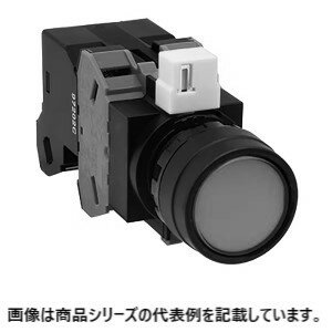 IDEC■形番:HW1L-A111M2A□Φ22 HWシリーズ 照光押ボタンスイッチ□丸平形(記名式)□照光種別：LED□動作：オルタネイト形□定格使用電圧：AC200/220V□接点構成：1a1b□照光色：A(アンバー)□内蔵LED球：LSRD-6