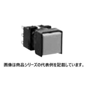 IDEC押ボタンスイッチ(Φ16 LBシリーズ)■形番：LB4B-M1T2LG□形状：長角形3方向バリア(照光レンズ)□動作種別：モメンタリ形□接点構成：金接点/2c□その他指定：はんだづけ兼用タブ端子形□ボタン色：G(緑)