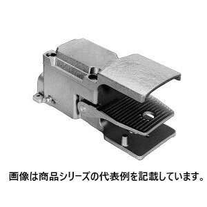 IDECAFSA形足踏スイッチ■形番：AFSA122□保護構造：IP54(IEC60529・JEM1030)□接点構成：2a-2b□定格電圧：AC100V/AC220V/AC440V□定格電流：5A/3A/1A□質量：5.2kg