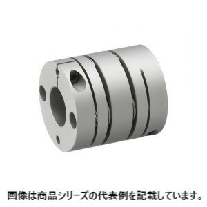 ジェイテクトエレクトロニクス■形番:ML16P-4-4□板バネ製カップリング□適合ロータリーエンコーダ:TRD-MX□材質:アルミ合金（7075相当）□d1:Φ4mm□d2:Φ4mm□D:Φ16mm□L:23mm□軸挿入深さ:6.8以上7以下