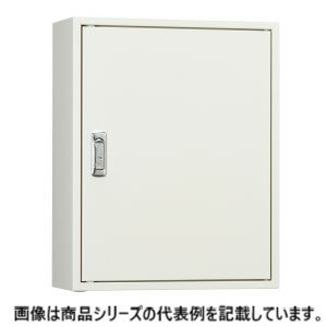 日東工業[L]ライトキャビネット■型式:L10-43PW□塗装色:ペールホワイト塗装(10YR8.5/0.5)□外径寸法 mm　ヨコ:400　タテ:300　フカサ:100□基板寸法 mm　ヨコ:330　タテ:230□質量 kg:3.8