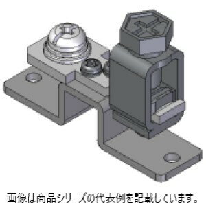 日東工業■品名記号:TBZ-AE100□ブレーカ用端子台/アース端子台□極数:1E□二次側端子構造 端子ねじ径(mm):M8(六角ボルト)□セット内容:3コ入
