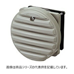日東工業[WLP-K]換気扇付丸形防水ルーバー・フィルタ付■型式:WLP-13K□定格電圧 V(単相):AC100□寸法 mm:外径Φ:135 フカサ:58□最大風量?m3/min:0.39/ 0.45□最大静圧?Pa:67/ 76□騒音?dB(A):約48/51