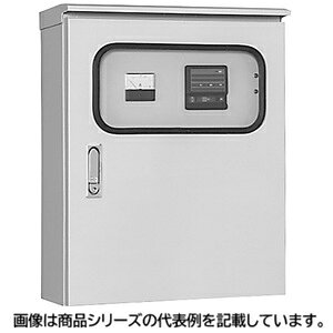日東工業直入起動盤(屋外用仕様)■型式 OGC-22HA□塗装色 ライトベージュ塗装(5Y7/1)□モーター容量 2.2kW□主回路 MCB 3P 40A+MS/ サーマルリレー(7〜11A)□寸法 ヨコ：400mm タテ：500mm フカサ：200mm