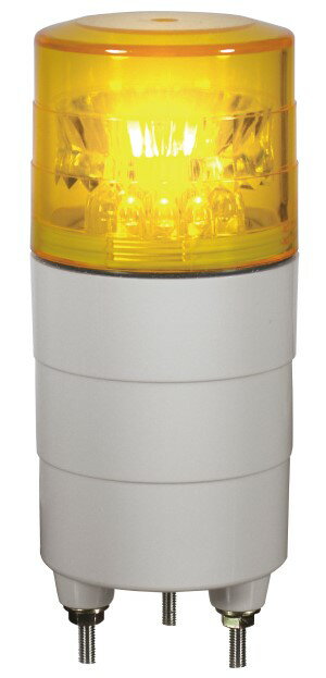日恵製作所■型式:VL04M-200NY□LED回転灯 ニコミニ[VL04M型]□分類:単色・回転□色:黄(Y)□定格電圧:AC200V..