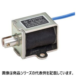 国際電業■型式:SAL-03 200V□動作:引張形(PULL)□定格吸引力:4.9N(0.5kgf)□定格ストローク:10mm□定格電圧:AC200V□始動電流:0.55A□保持電流:0.25A□通電時間:1分定格使用頻度:6回以下(通電率1/10)□販売単位:1台単位