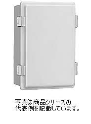 日東工業　PCH形プラボックスPCH16-32材質：ボデー/ABS樹脂取付基板：鉄製基板（1.6MM）扉形状：パチン錠・蝶番式（樹脂製）