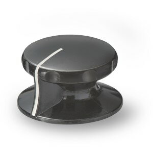 サトーパーツ■形番:K-2195-M□モールドツマミ適合シャフト:Φ6mmサイズ:M本体材質:フェノール本体色:B (..