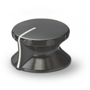 サトーパーツ■形番:K-2195-S□モールドツマミ適合シャフト:Φ6mmサイズ:S本体材質:フェノール本体色:B (..