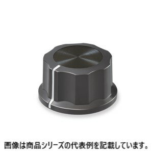 サトーパーツ■形番:K-8000-L-B□モールドツマミ適合シャフト:Φ6mmサイズ:L本体材質:フェノール本体色:B ..